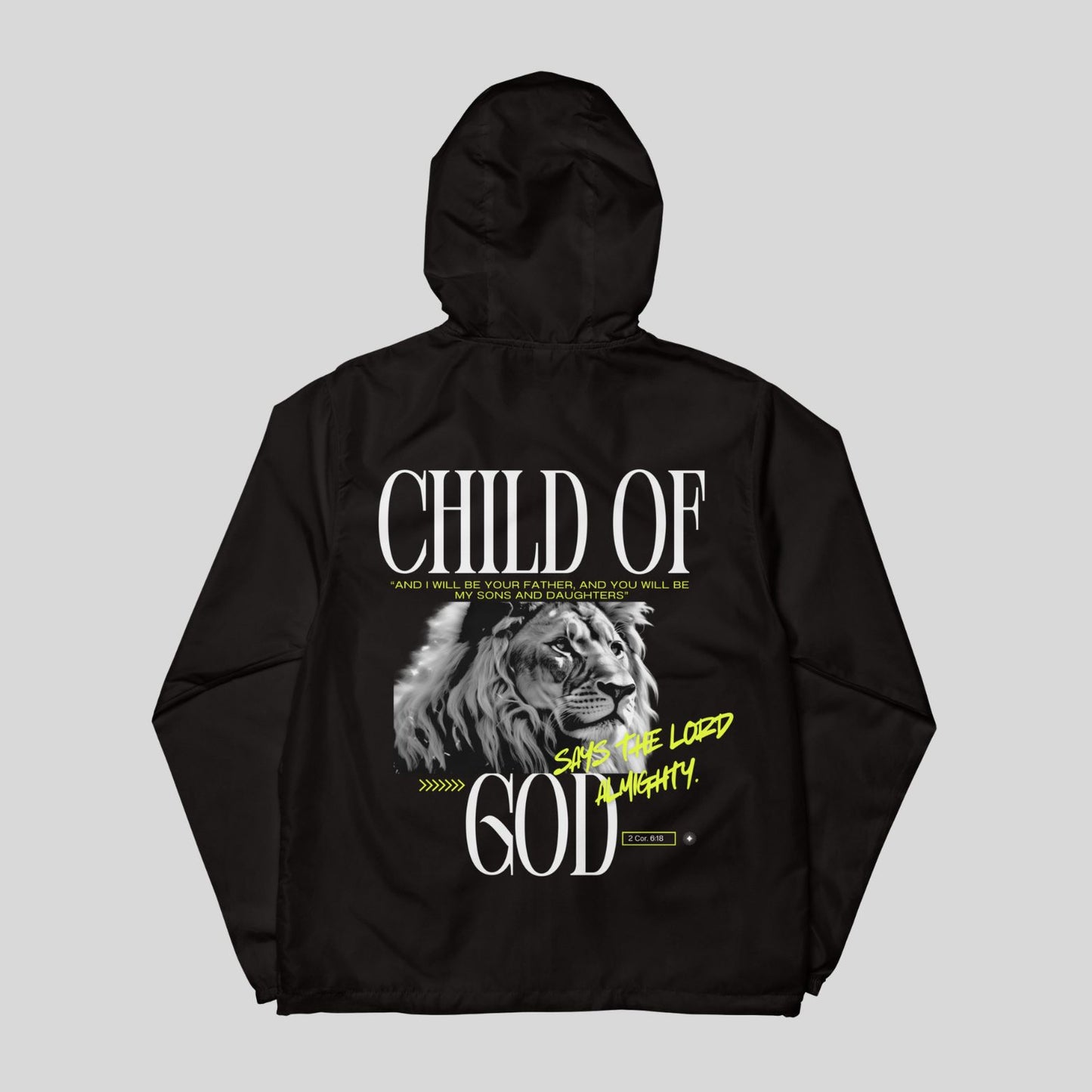 Child Of God Unisex Windbreaker